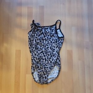 Rebecca's Mom Leopard Print Leotard Adult Medium